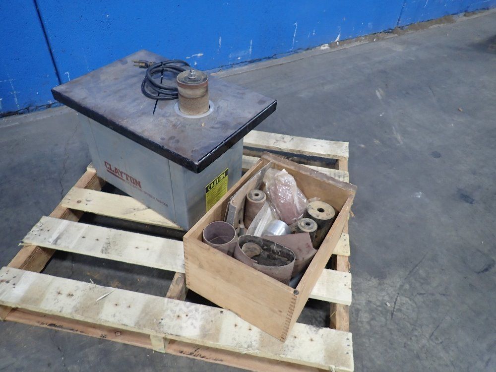 Used Clayton Oscilating Spindle Sander HGR Industrial Surplus
