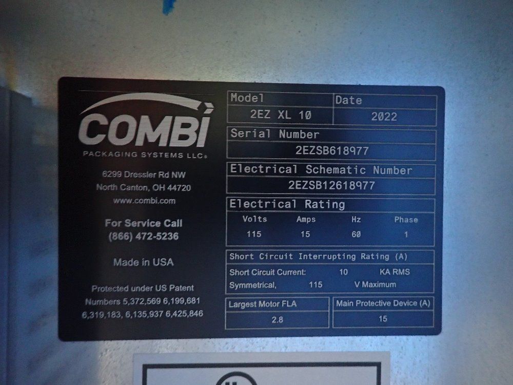 Combi 2022 Combi 2ez Xl 10 Case Erector  Bottom Taper