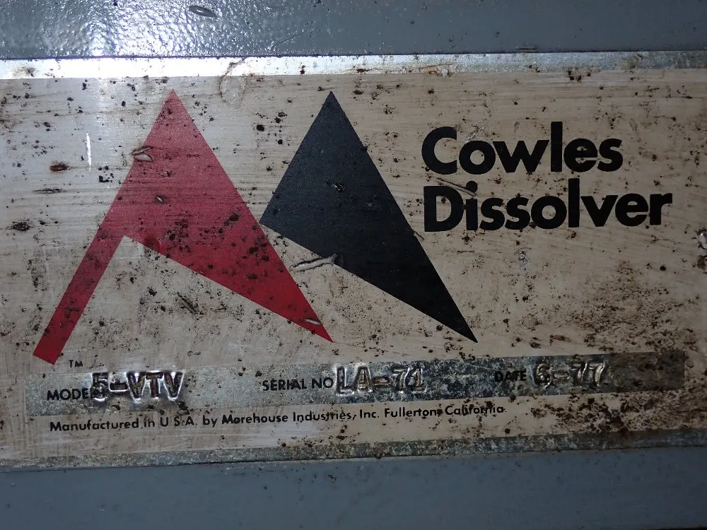 Cowles Dissolver