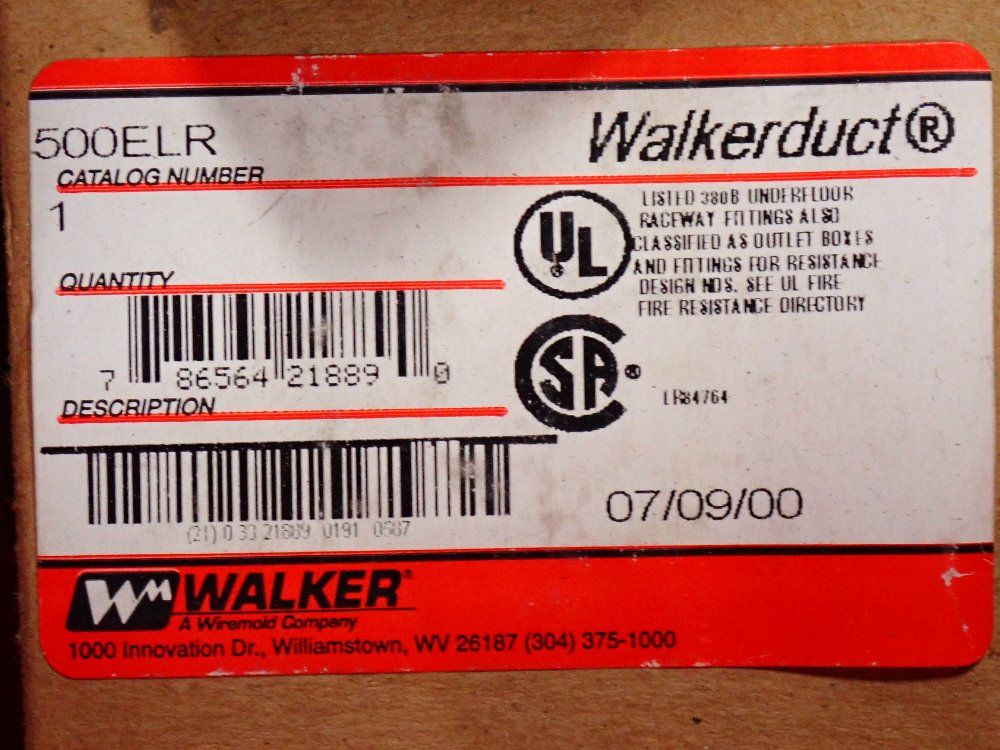Walkerduct Outlet Fittings