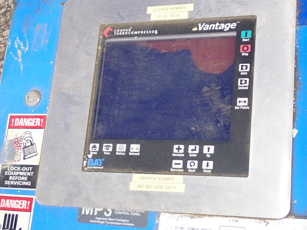 Used Ingersoll-rand Air Compressor Microprocessor Panel | HGR Industrial...