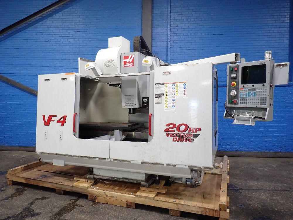 Haas 2001 Haas  Vf4b Cnc Vmc 