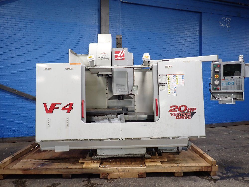 Haas 2001 Haas  Vf4b Cnc Vmc 