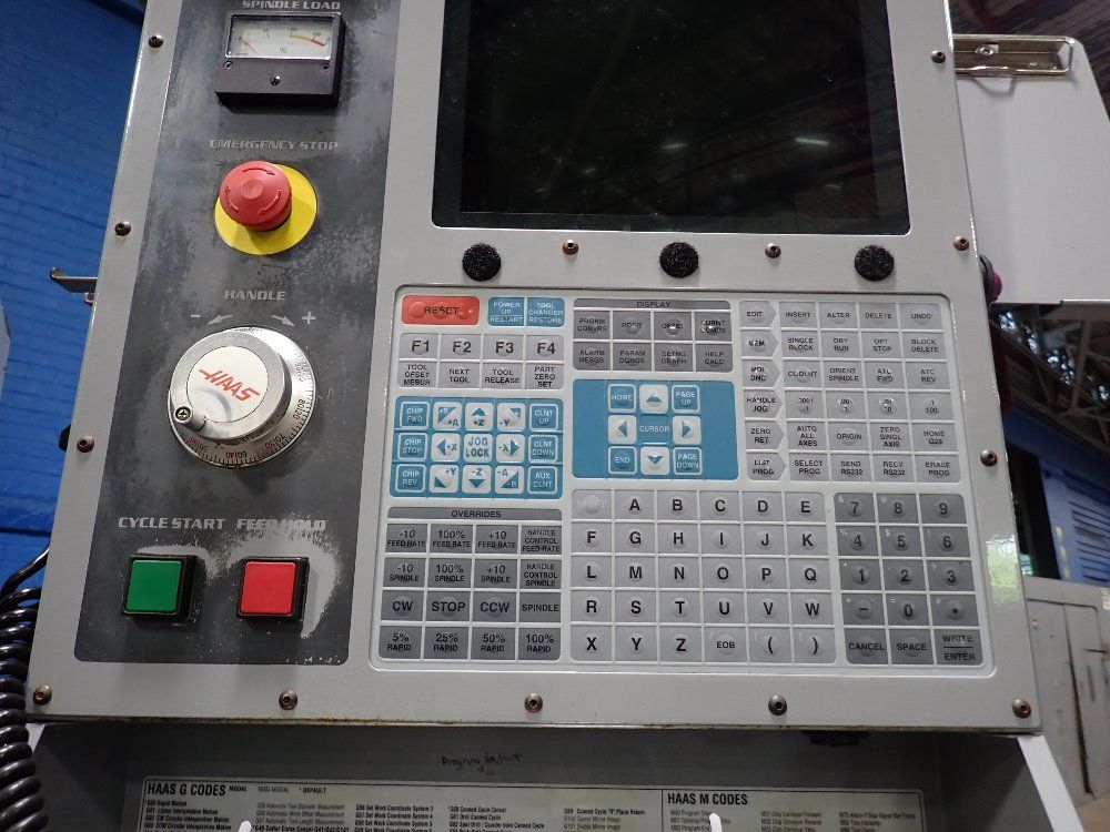 Haas 2001 Haas  Vf4b Cnc Vmc 