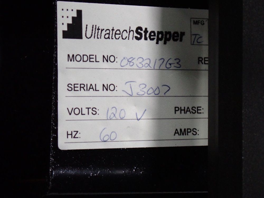 Ultratech Stepper Vacuum Unit