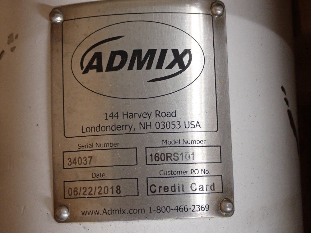 Used Admix Admix Mixer | HGR Industrial Surplus