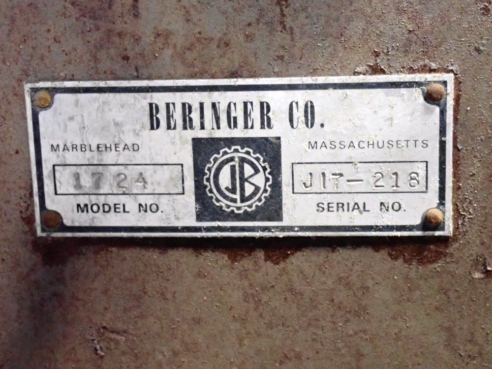 Beringer Company Beringer Marblehead Mass Oven