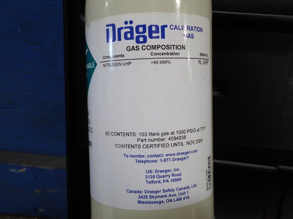 Drager Calibration Gas