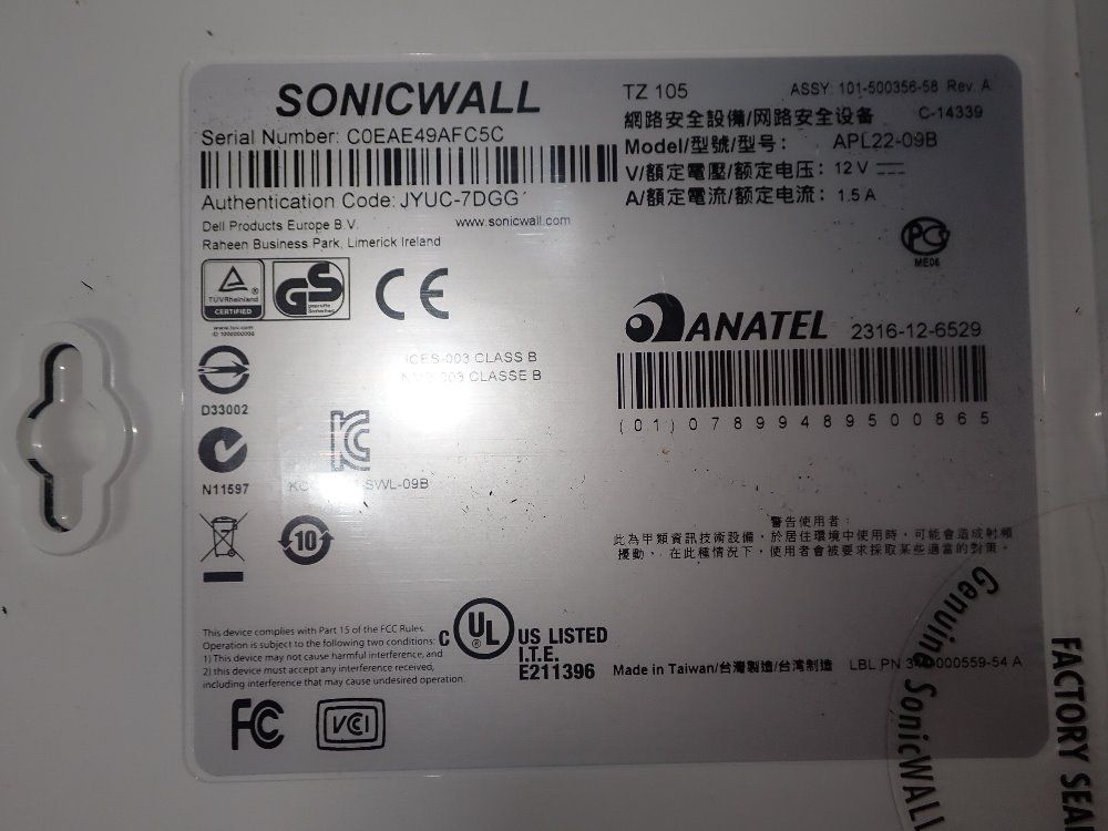 Dell Sonicwall Network Security