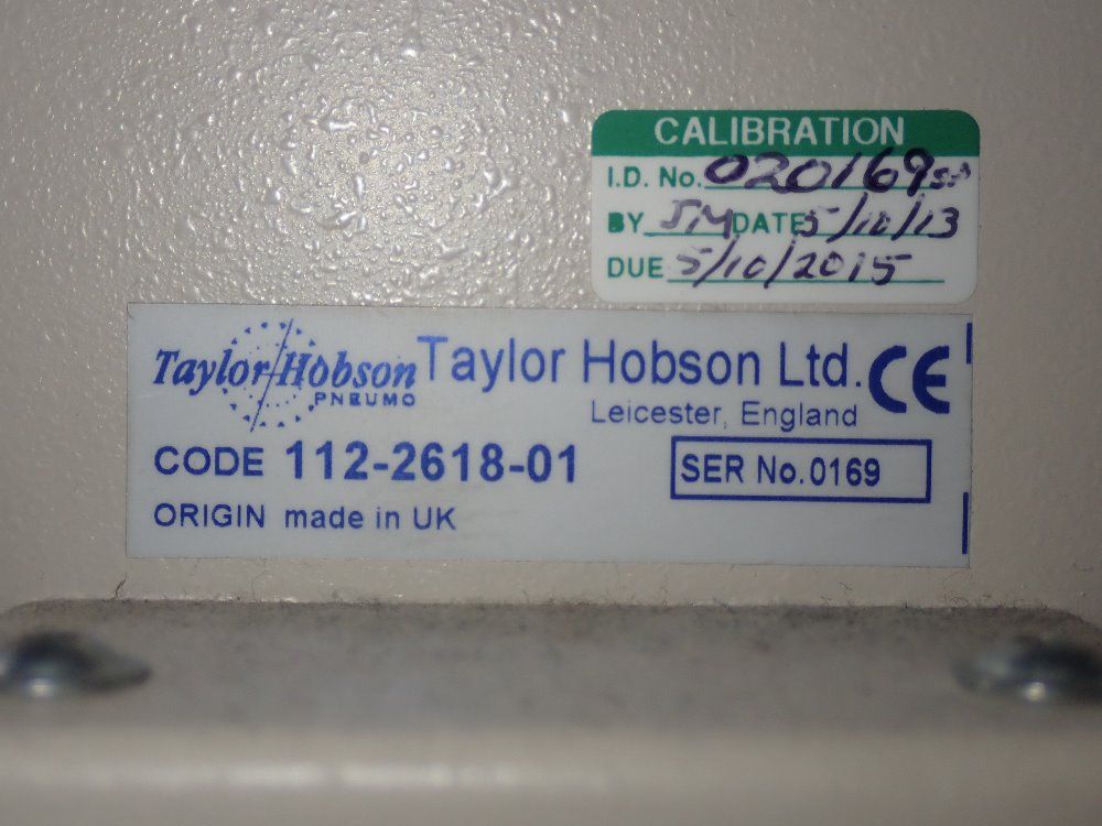 Taylor Hobson Taylor Hobson Form Measuring Instrument