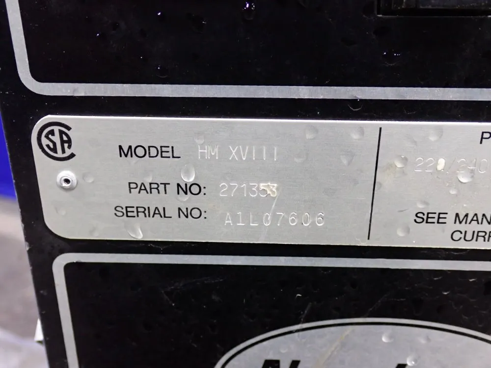 Nordson Hot Melt Glue Machine - Hmxviii