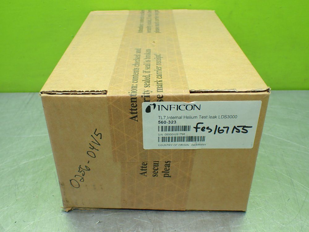 Inficon Tl7 Internal Helium Leak Test Lds3000