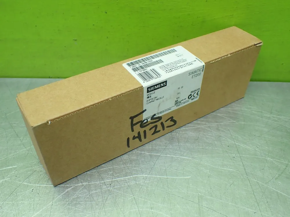 Siemens Simatic Et200 Compact Module Factory Sealed. - 6es7 141-3bf00-0xa0