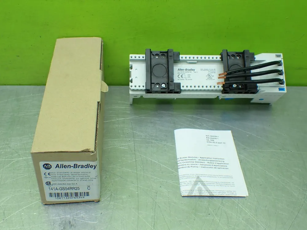 Allen-bradley Mcs Standard Busbar Module - 141a-gs54rr25