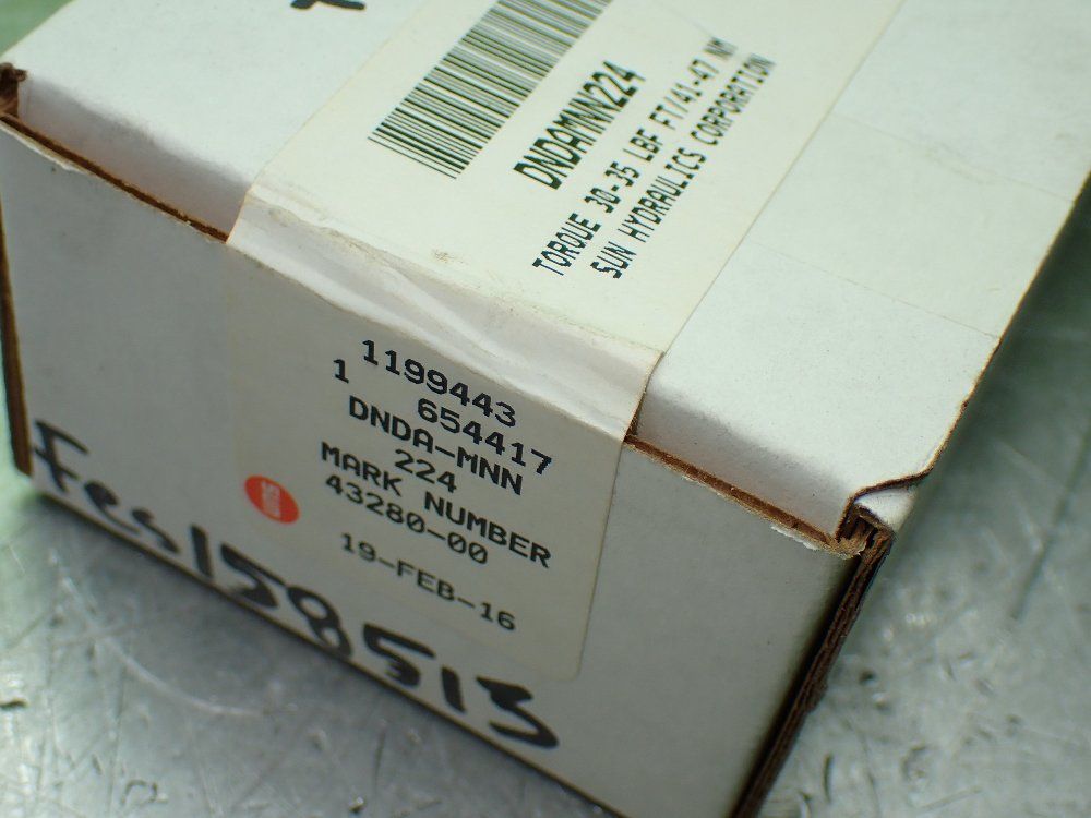 Sun Hydraulics Catridge Valve - Dnda-mnn