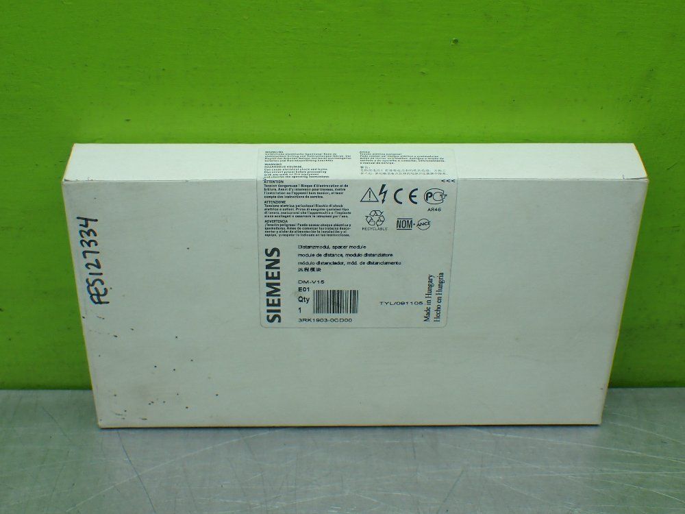 Siemens Et 200s Spacer Module. - 3rk1903-0cd00
