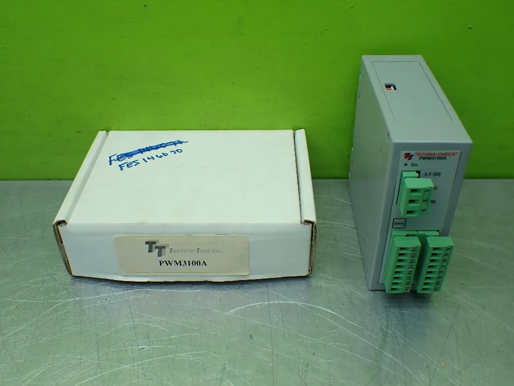 Techna-tool Techna-check Tool Controller. - Pwm3100a