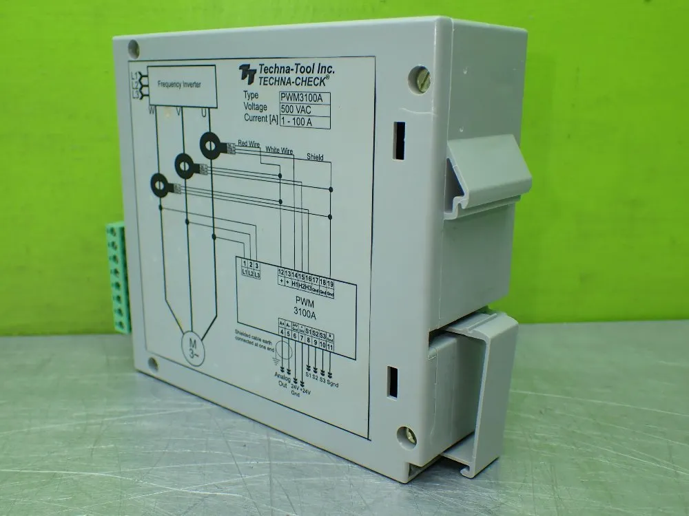 Techna-tool Techna-check Tool Controller. - Pwm3100a