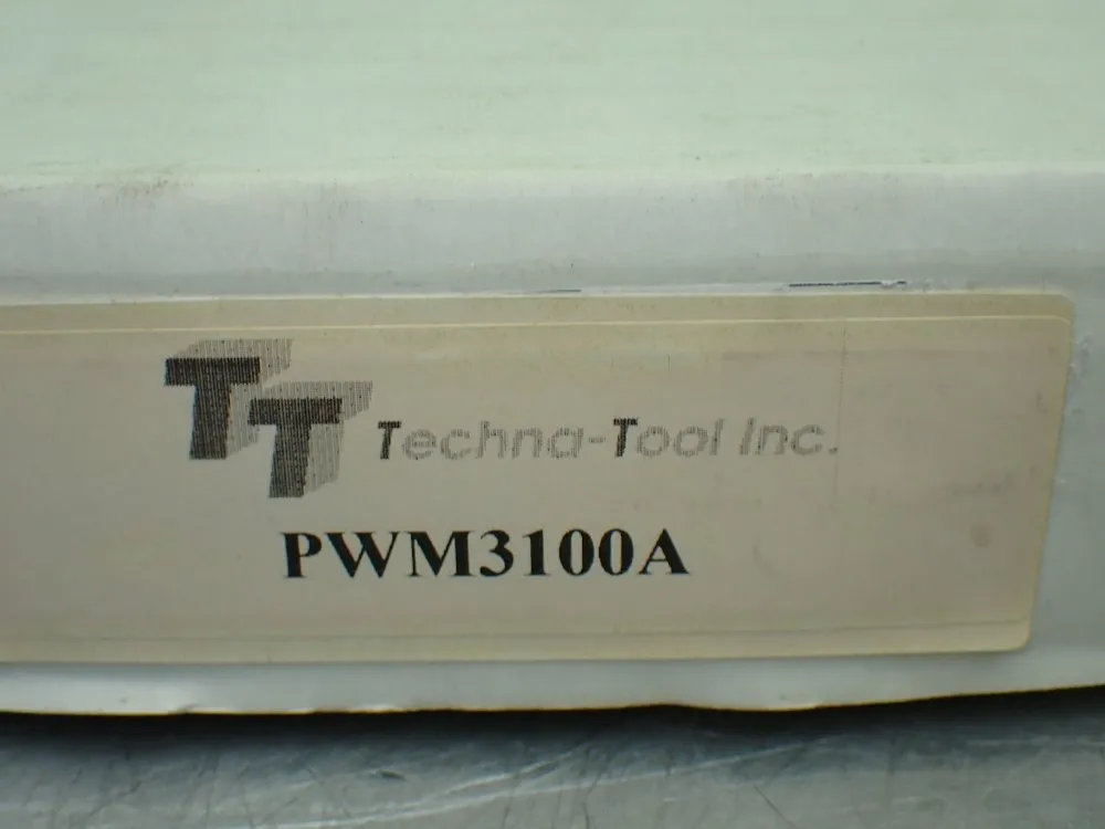 Techna-tool Techna-check Tool Controller. - Pwm3100a