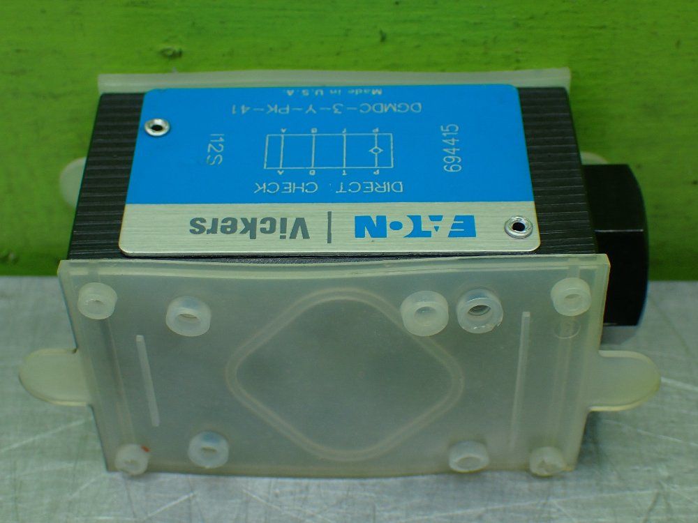 Eaton Vickers Hydraulic Check Valve. - Dgmdc-3-y-pk-41