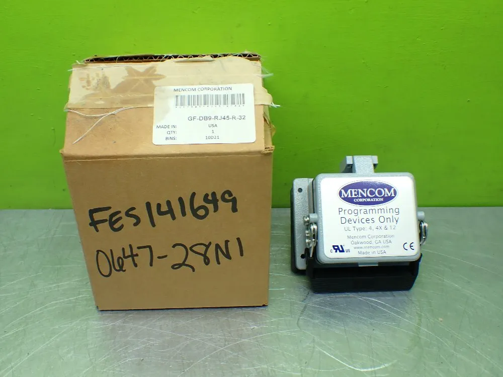 Mencom Panel Interface Connector Wgfci Duplex Outlet