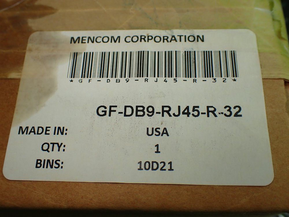Mencom Panel Interface Connector Wgfci Duplex Outlet