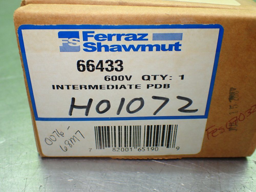 Ferraz Shawmut Power Distribution Block. - 66433