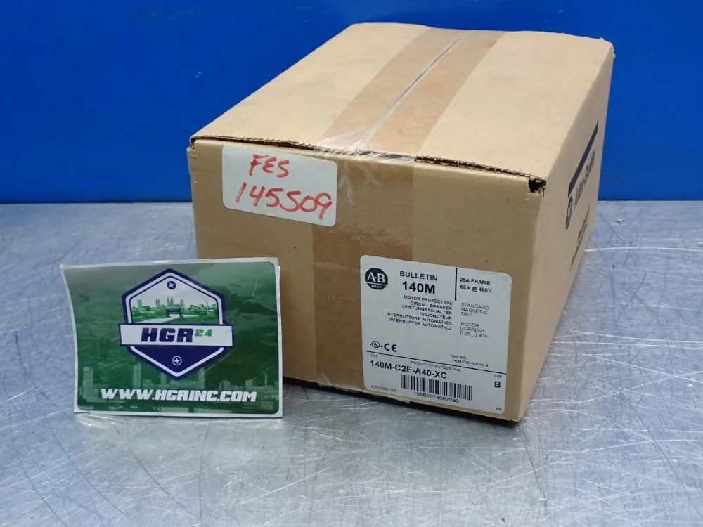 Allen Bradley Motor Protection Circuit Breaker - 140m-c2e-a40-xc
