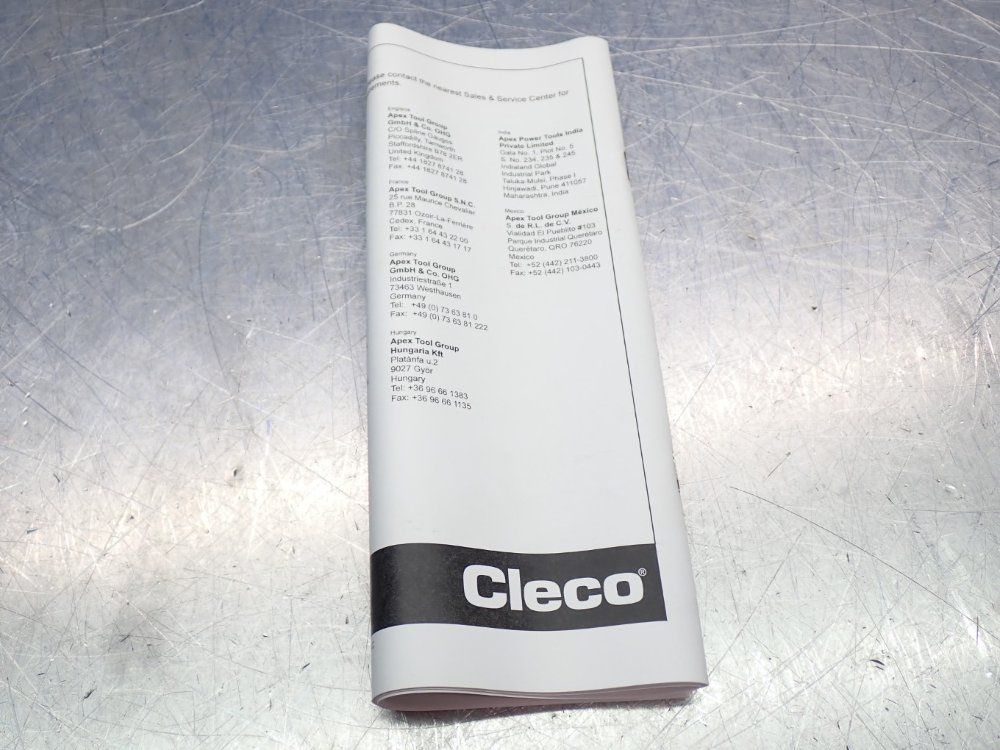 Cleco Pushtostart Inline Screwdriver