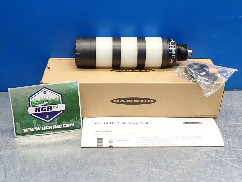 Banner 50mm Tower Light Unit - Tl50yrgaq