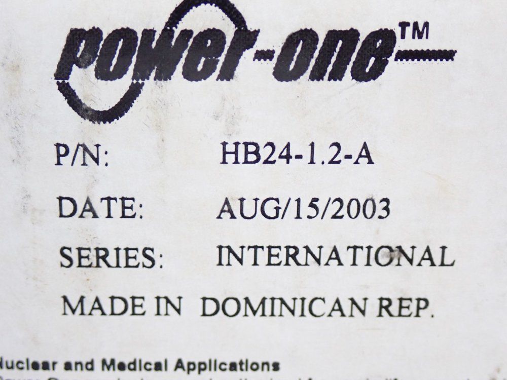 Power One Power Supply Unit - Hb24-1.2-a