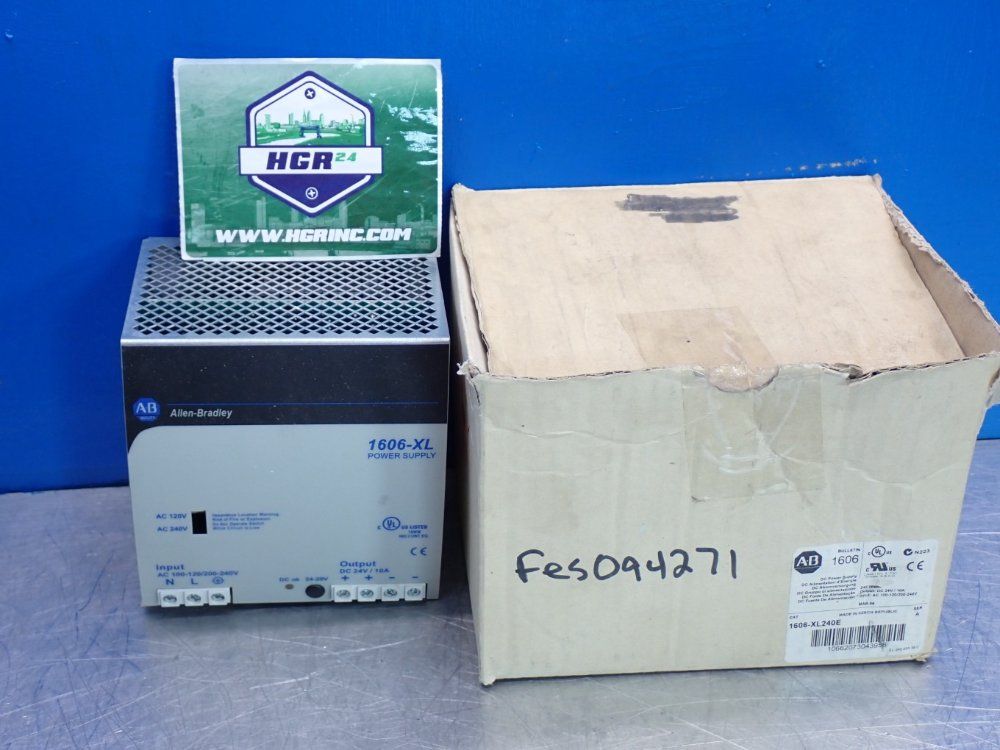 Allen Bradley Dc Power Supply Unit 1606-xl Series - 1606-xl240e