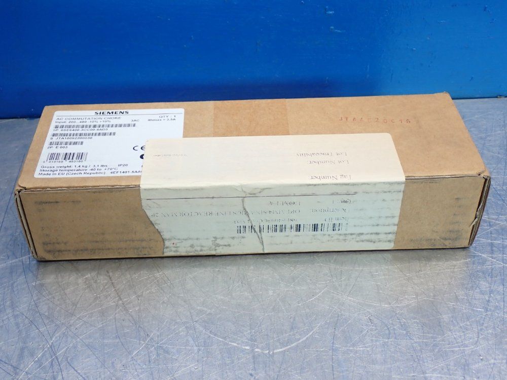 Siemens Micromaster 4 Line Reactor Choke - 6se6400-3cc00-4ad3