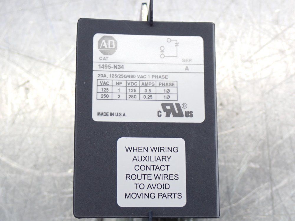 Allen Bradley Electrical Interlock Kit - 1495-n34