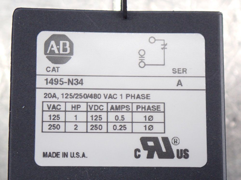 Allen Bradley Electrical Interlock Kit - 1495-n34