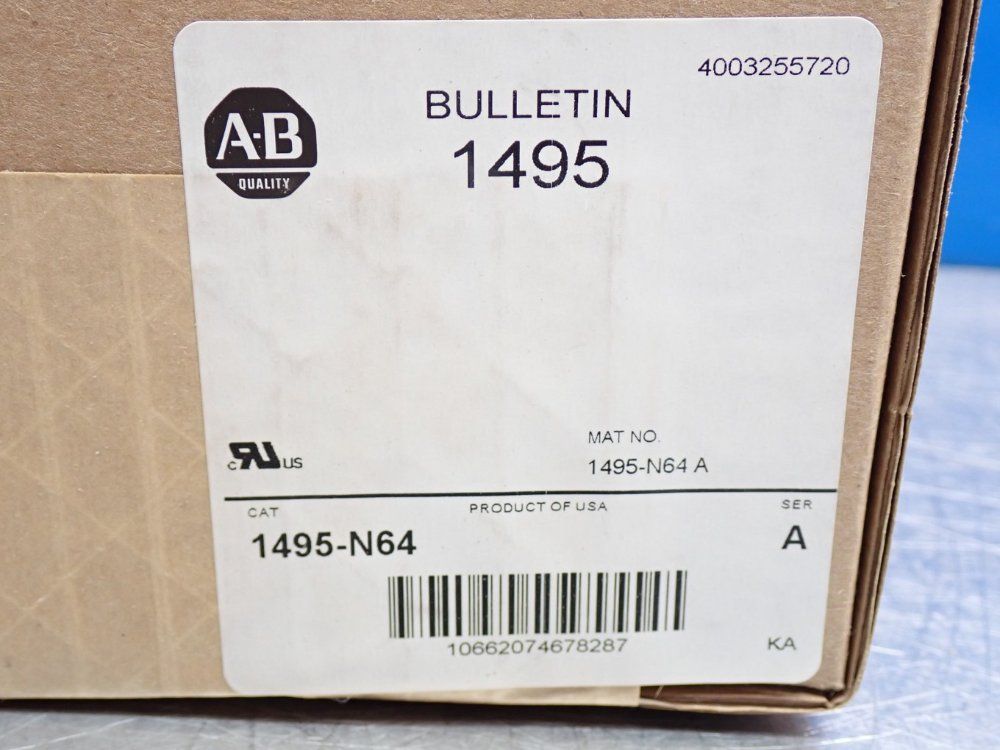 Allen Bradley Protective Fuse Cover - 1495-n64