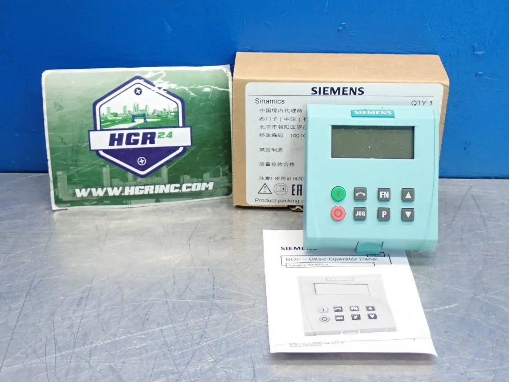 Siemens Basic Operator Panel - 6sl3255-0aa00-4ba1