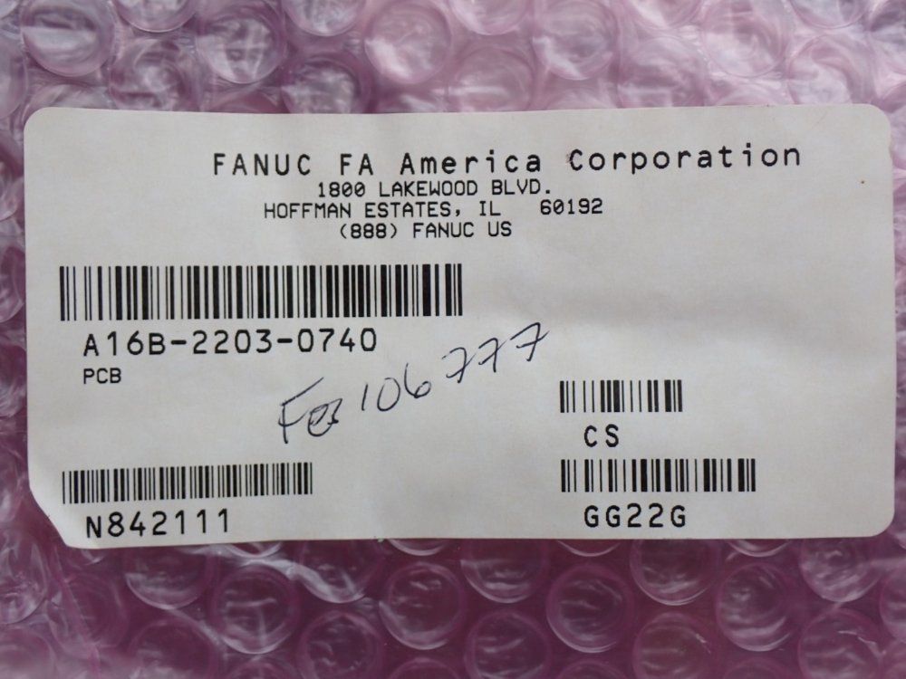 Fanuc Pcb Loader Module With Servo Card - A16b-2203-0740