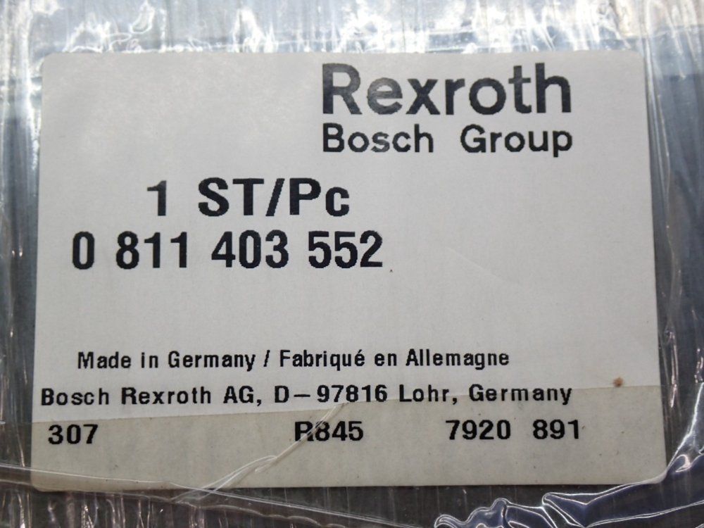 Rexroth Proportional Directional Valve - 0811403552