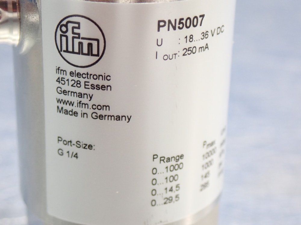Efector500 Pressure Sensor