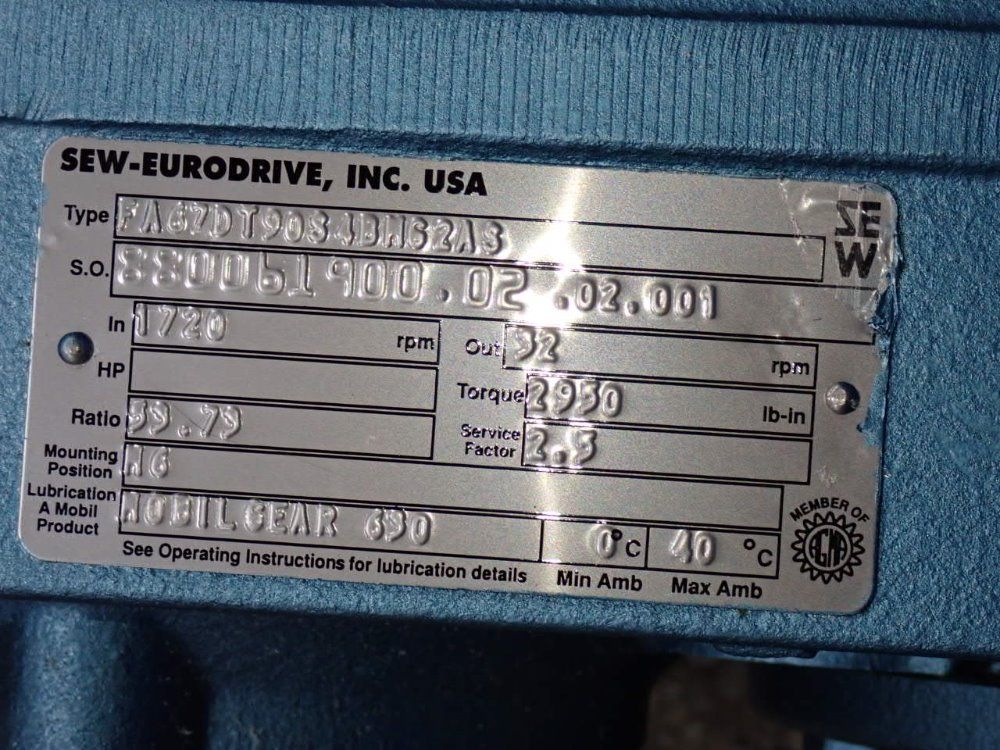 Seweurodrive Gear Drive