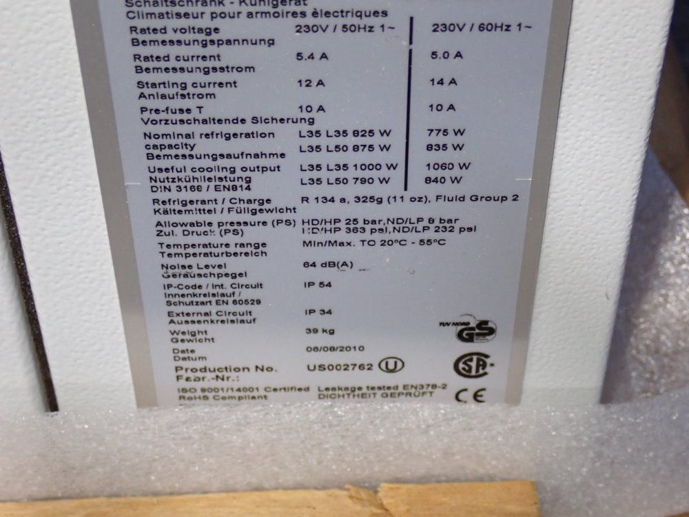 Rittal Rittal Sk3304100 Cooling Unit