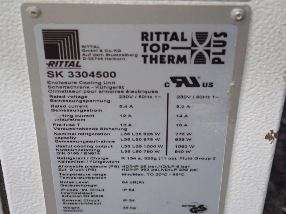 Rittal Rittal Sk3304500 Cooling Unit