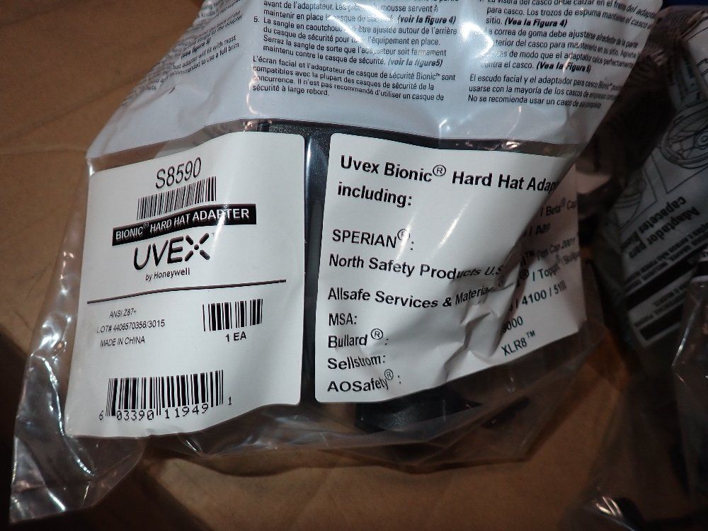 Uvex Bionic Hard Hat Adapters