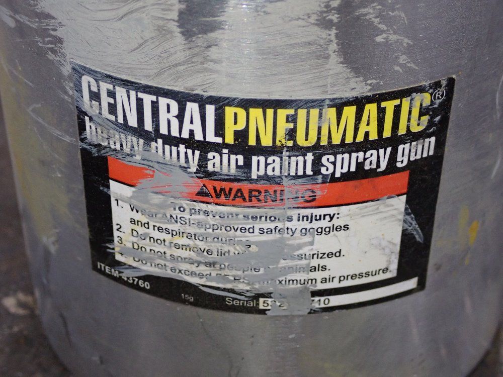 Central Pneumatic Paint Spray Gun