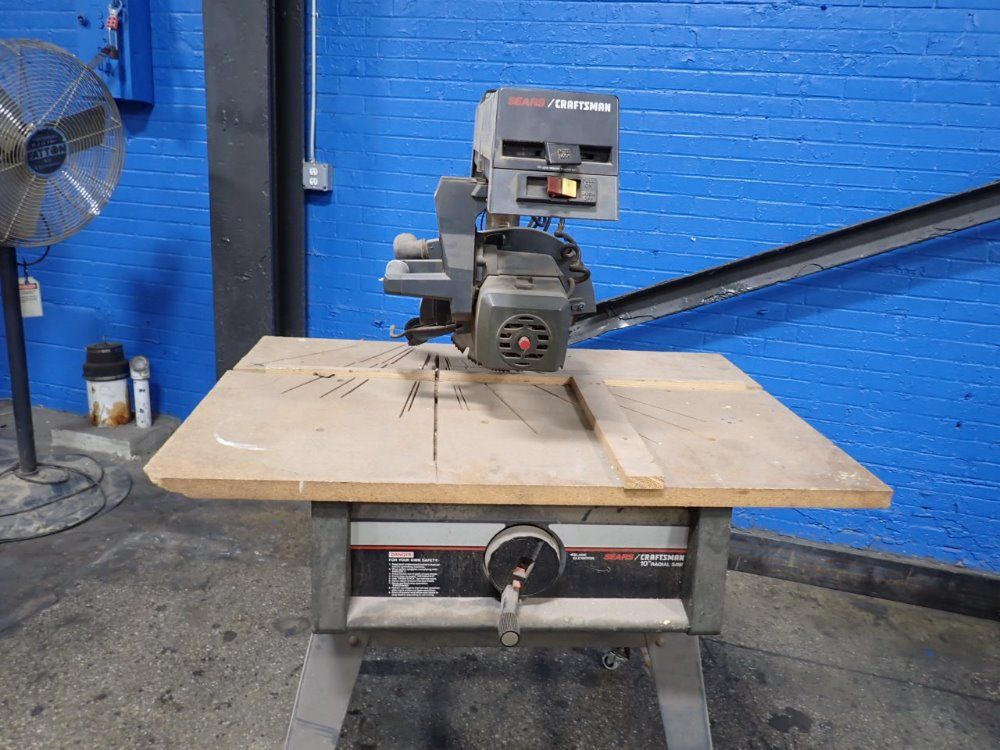 Searscraftsman Radial Arm Saw