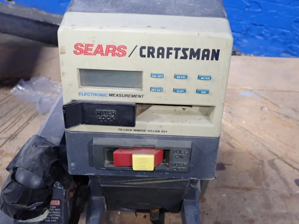 Searscraftsman Radial Arm Saw
