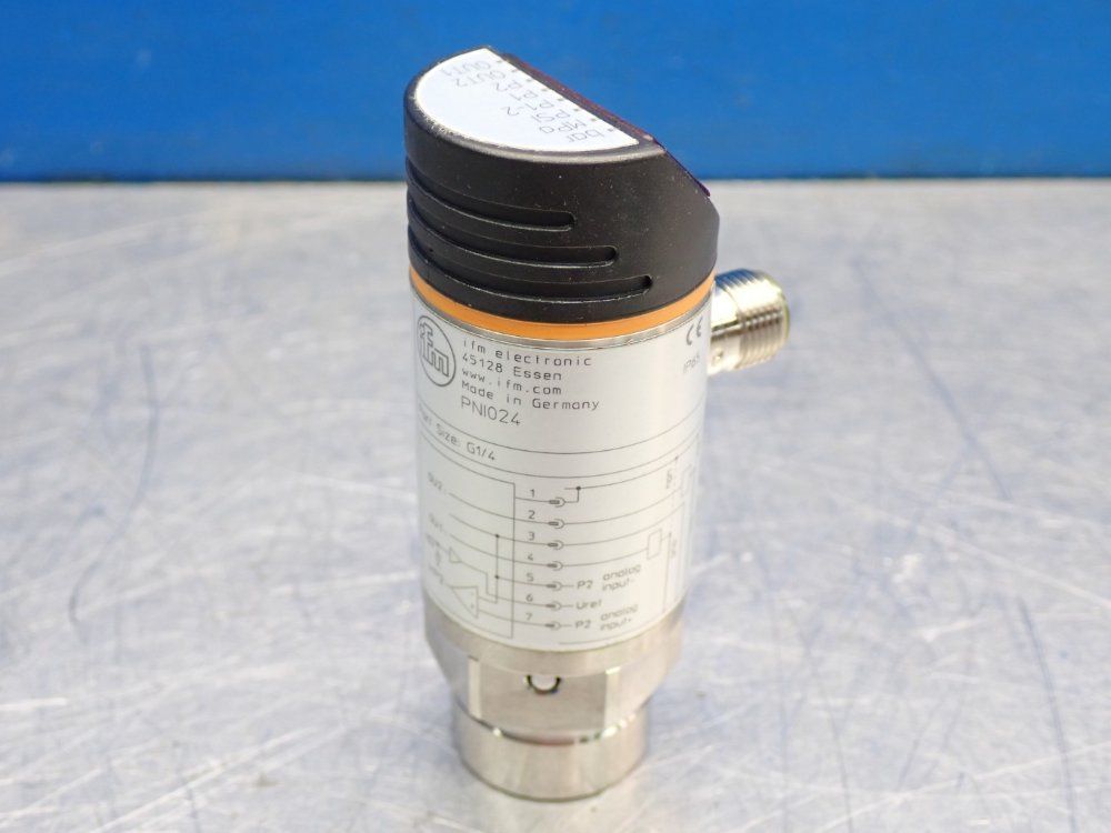 Ifm Pressure Monitor Sensor