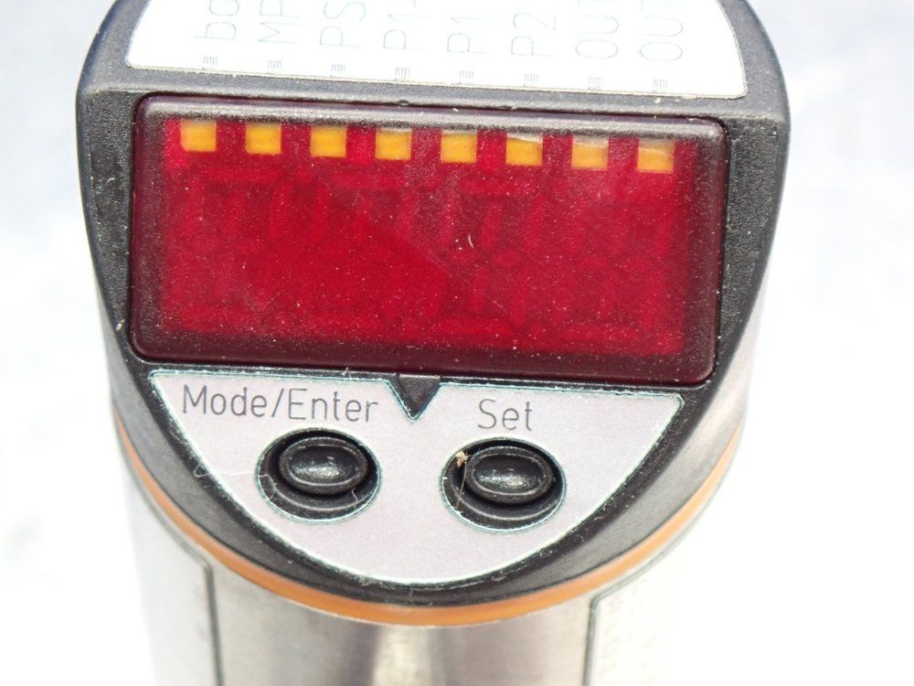 Ifm Pressure Monitor Sensor
