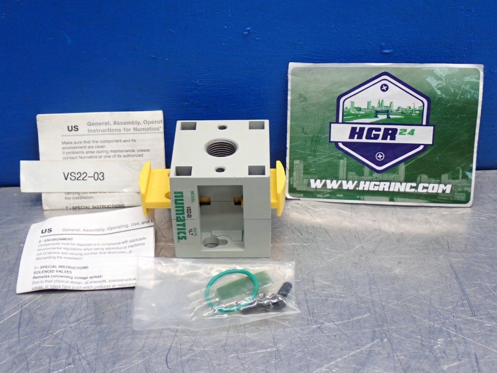 Numatics Shutoff Valve 38 Npt